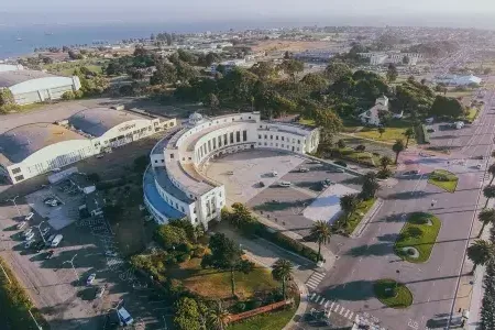 Vista aérea de Treasure Island